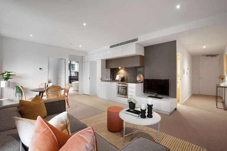 Second view of Homely apartment listing, 1015/555 Swanston Street, Carlton VIC 3053