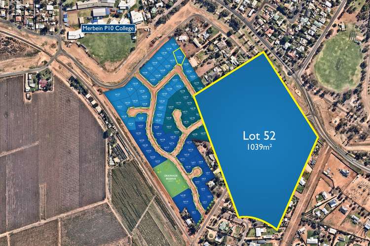 Lot 52/67 River Avenue - Stage 2, River Heights Estate, Merbein VIC 3505