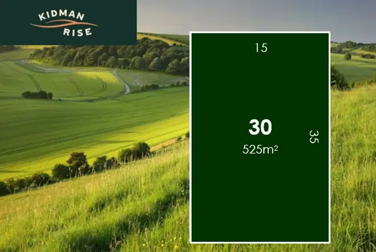 Lot 30 Sir Sidney Kidman Boulevard