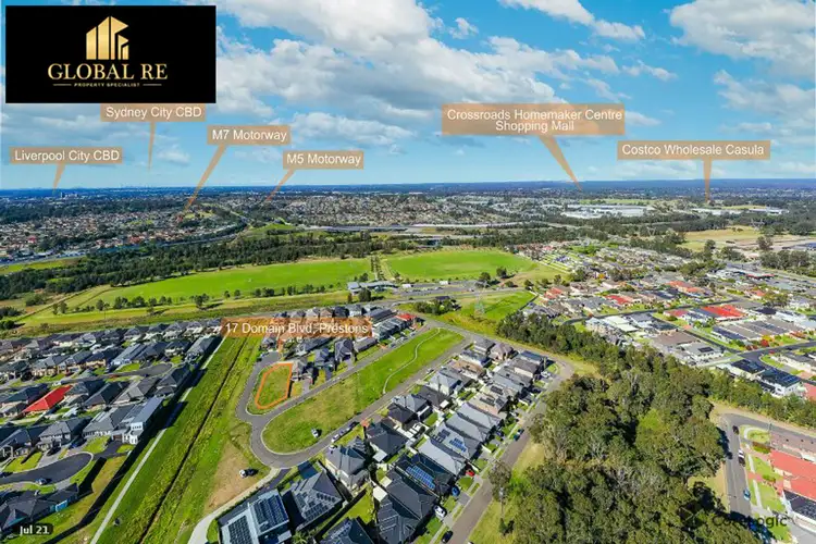 Sixth view of Homely house listing, 17 Domain Boulevard, Prestons NSW 2170