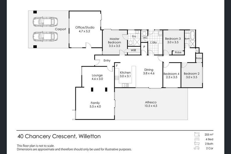 Second view of Homely house listing, 40 Chancery Crescent, Willetton WA 6155