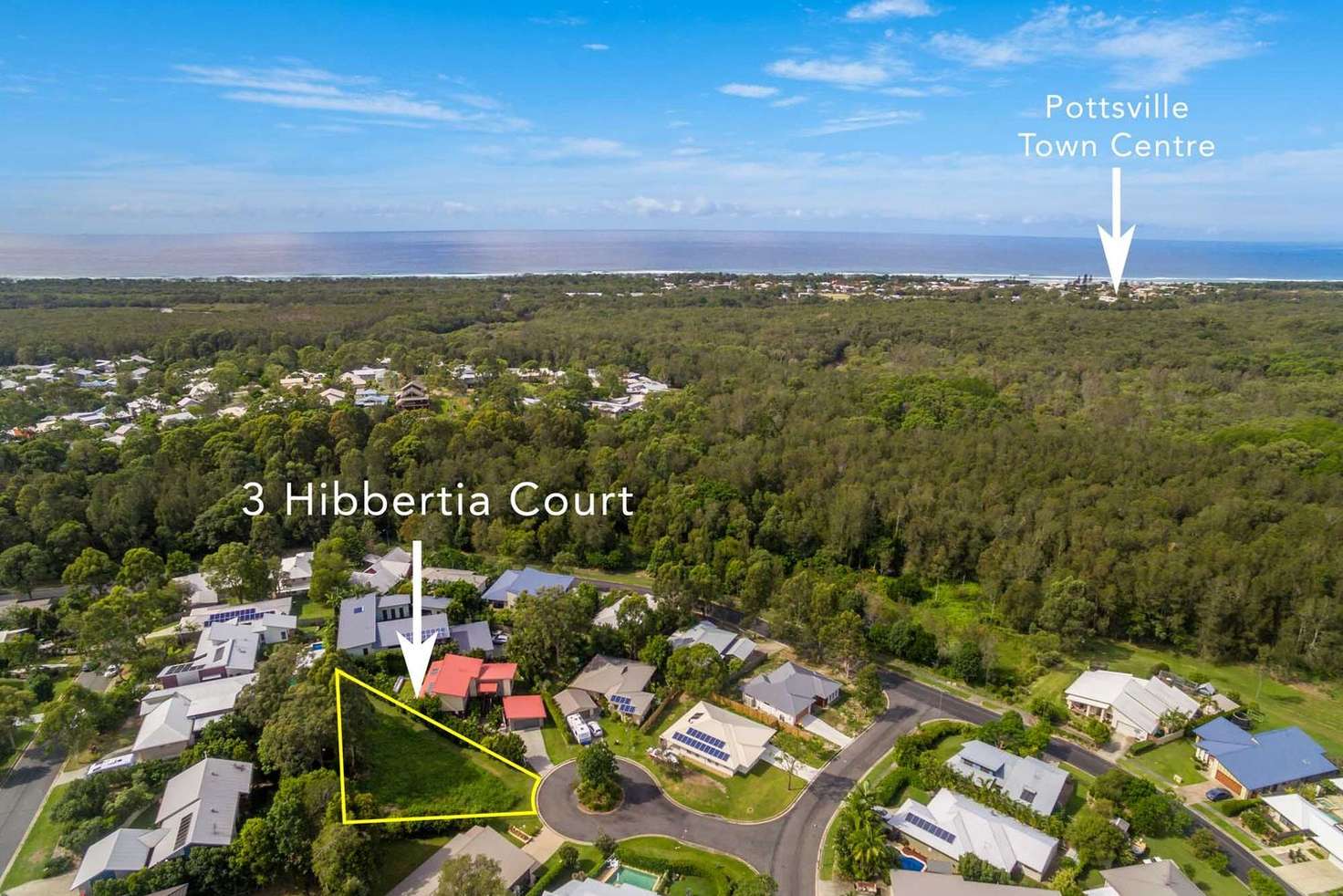 Main view of Homely residentialLand listing, Lot 325 # 3 Hibbertia Court, Pottsville NSW 2489