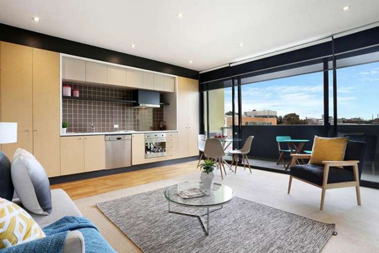 Second view of Homely apartment listing, 306/33 Wrecklyn Street, North Melbourne VIC 3051