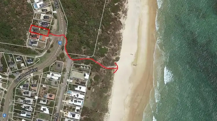 Second view of Homely house listing, 1534 David Low Way, Point Arkwright QLD 4573
