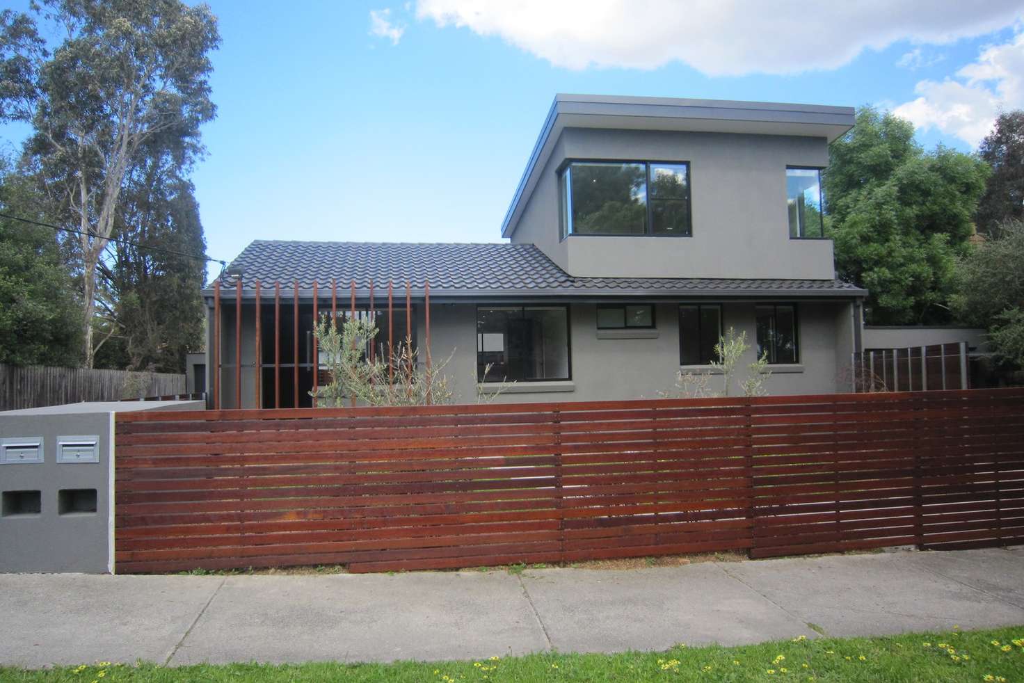 Main view of Homely townhouse listing, 1/21 Green Street, Ivanhoe VIC 3079