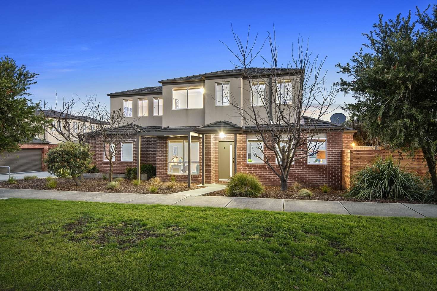 Main view of Homely townhouse listing, 1/4 Young Road, Hallam VIC 3803
