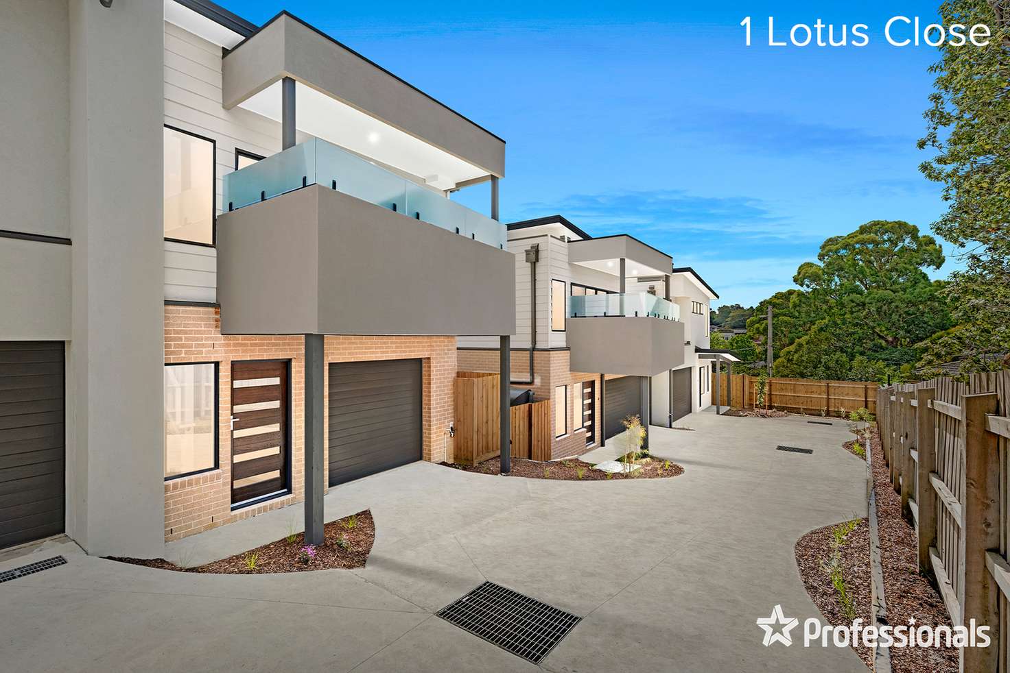 Main view of Homely townhouse listing, 1 Lotus Close, Mooroolbark VIC 3138
