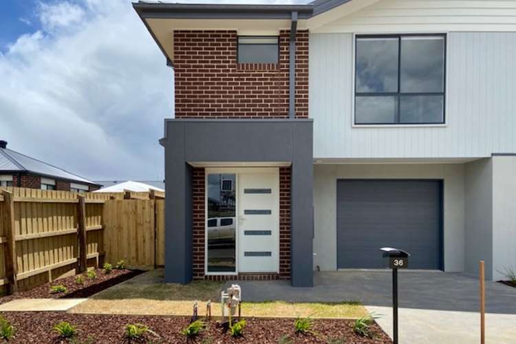 Main view of Homely townhouse listing, 36 Mattamber Street, Clyde North VIC 3978