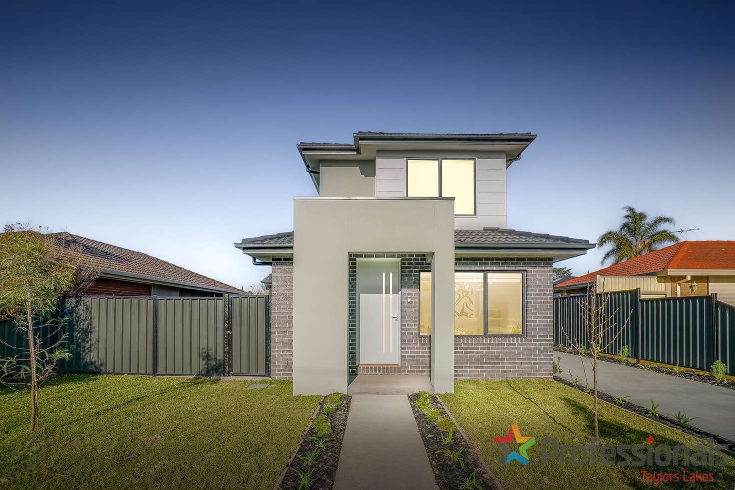 Main view of Homely townhouse listing, 1,2,3/12 Harmon Avenue, St Albans VIC 3021