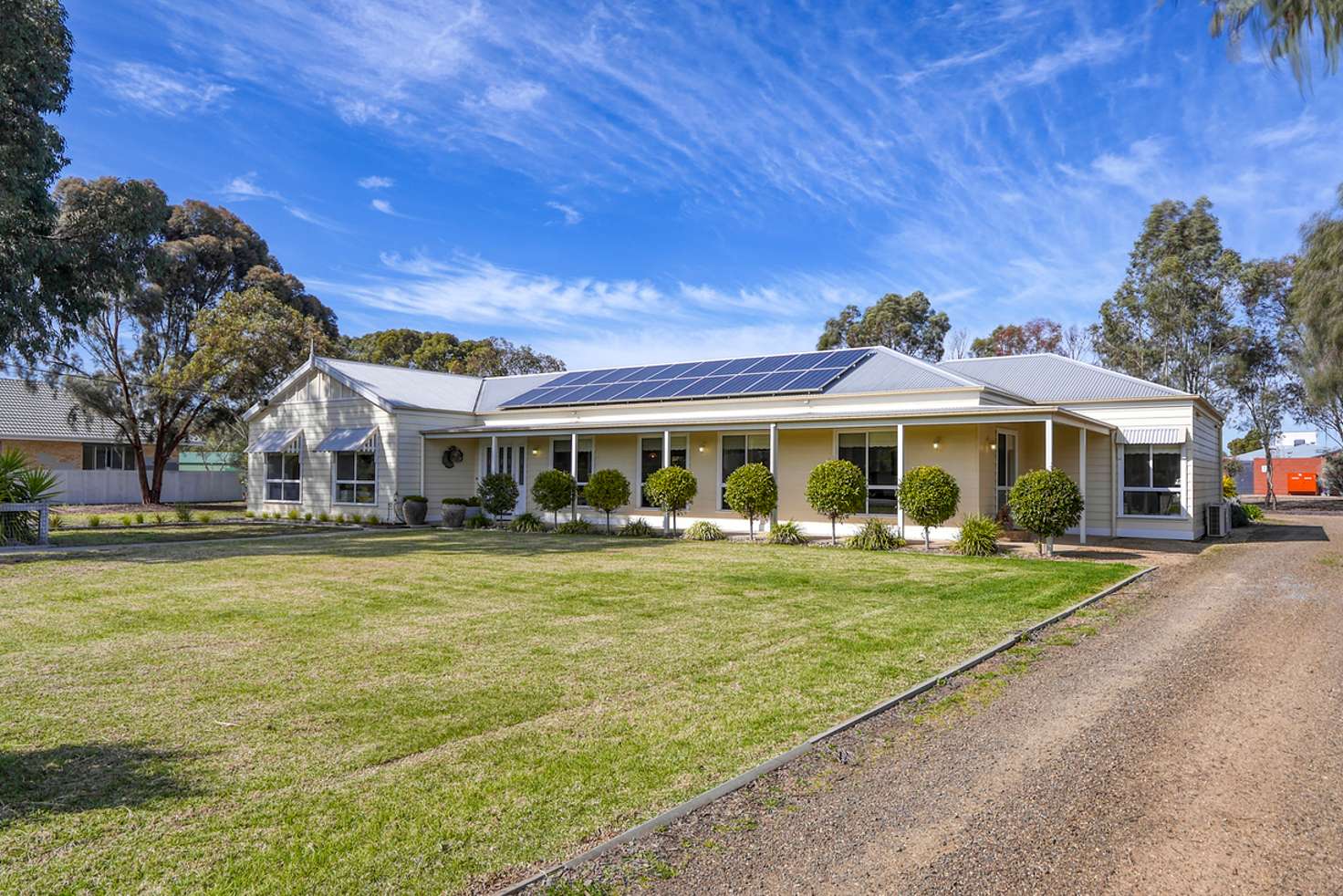 Main view of Homely acreageSemiRural listing, 9 Phillip Road, Nathalia VIC 3638