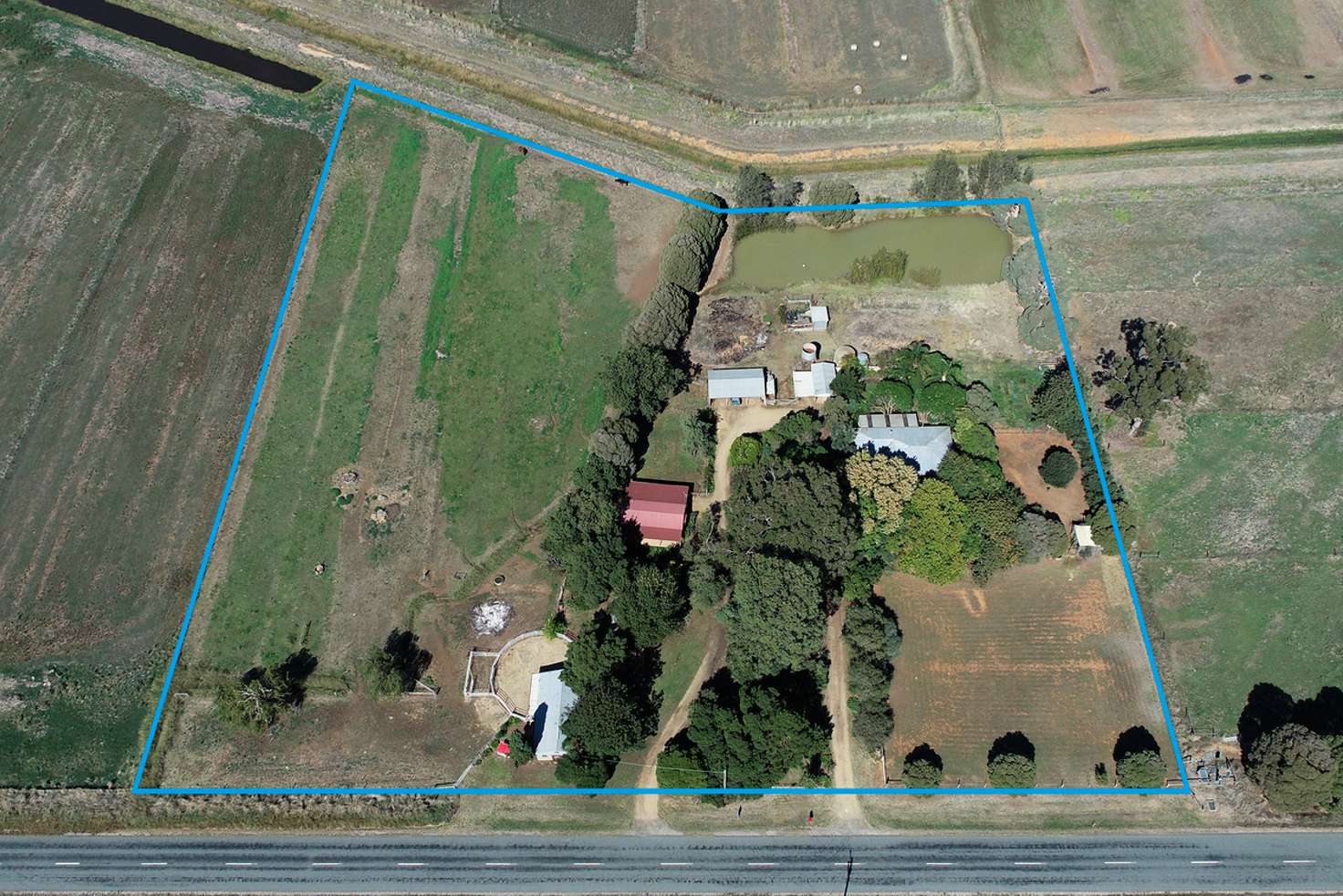 Main view of Homely acreageSemiRural listing, 172 Youanmite Road, Invergordon VIC 3636