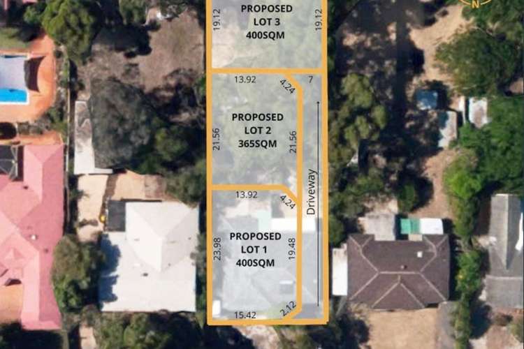 Second view of Homely residentialLand listing, LOT LOT1;2;3, 37 Holmes Street, Shelley WA 6148