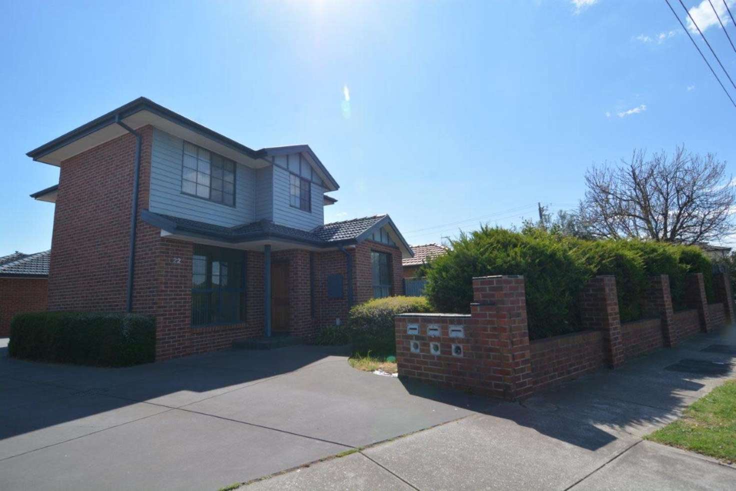 Main view of Homely townhouse listing, 1/22 Millers Road, Brooklyn VIC 3012