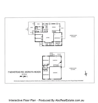 Floorplan of Homely house listing, 7 Newstead Road, Moruya Heads NSW 2537