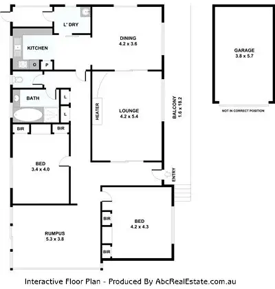Floorplan of Homely house listing, 6 Clarkson Road, Kallista VIC 3791