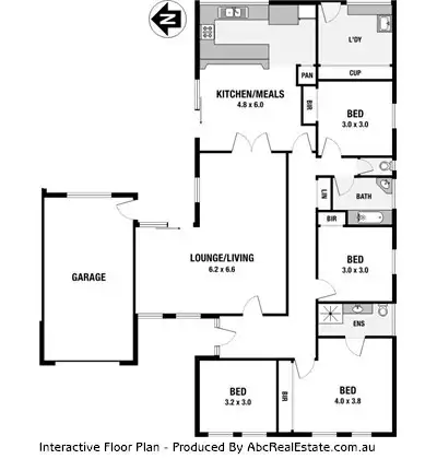 Floorplan of Homely house listing, 48 Moores Road, Monbulk VIC 3793