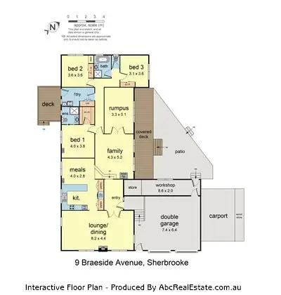 Floorplan of Homely house listing, 9 Braeside Avenue, Sherbrooke VIC 3789