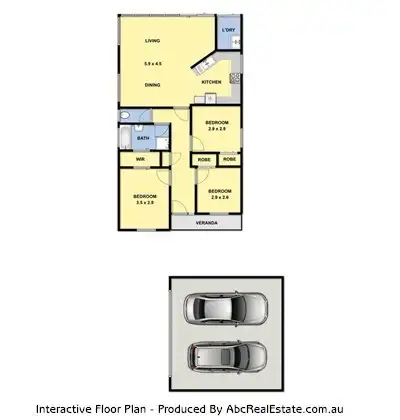 Floorplan of Homely house listing, 17 Beresford Close, Ocean Grove VIC 3226
