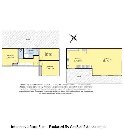 Floorplan of Homely house listing, 56 Seaforth Drive, Portarlington VIC 3223