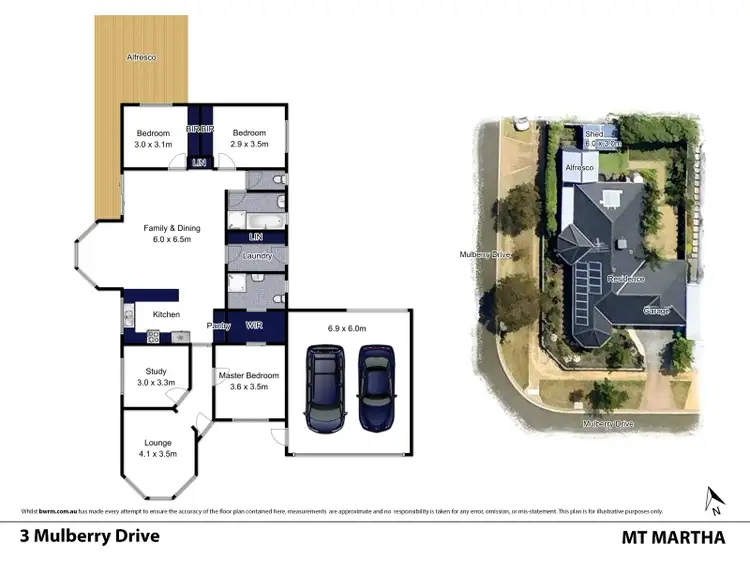 Floorplan of Homely land listing, 3 Mulberry Drive, Mount Martha VIC 3934