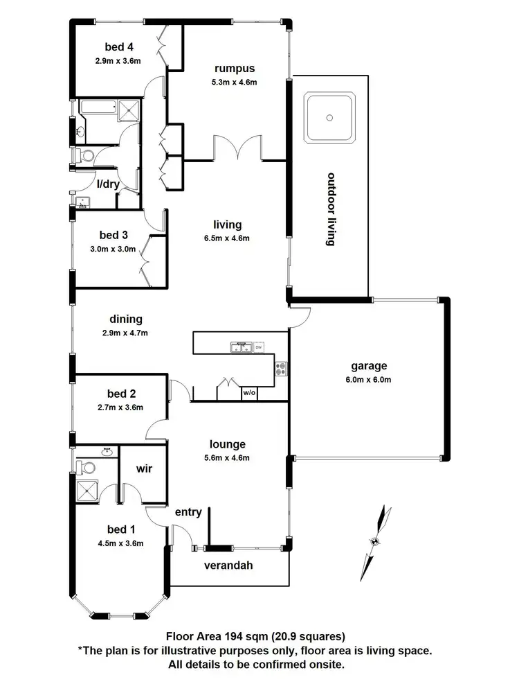 Floorplan of Homely house listing, 14 Kenthurst Court, Lilydale VIC 3140