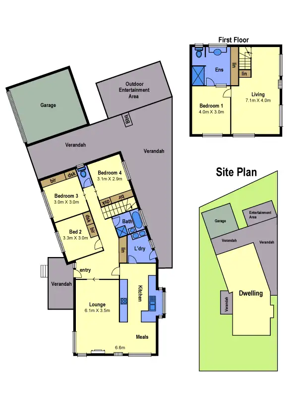 Floorplan of Homely house listing, 108 Holt Parade, Bundoora VIC 3083