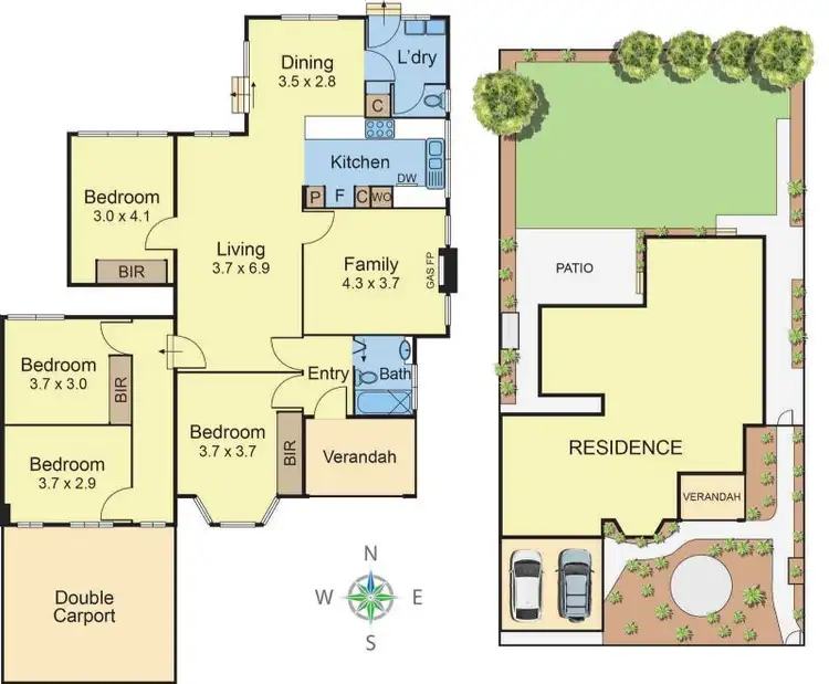 Floorplan of Homely house listing, 3 Berrima Avenue, Malvern East VIC 3145