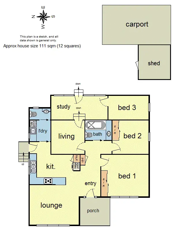 Floorplan of Homely house listing, 30 Bartlett Avenue, Croydon VIC 3136