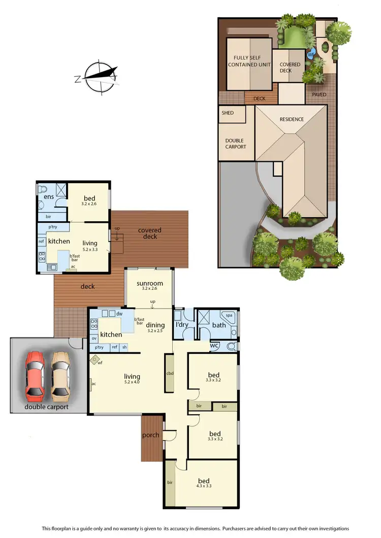 Floorplan of Homely house listing, 15 Gibson Avenue, Tyabb VIC 3913