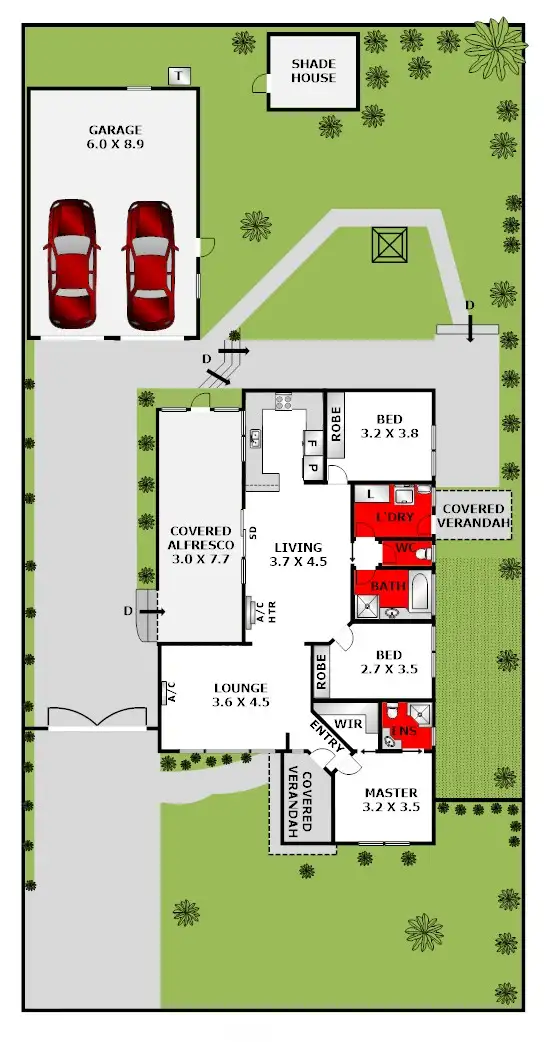 Floorplan of Homely house listing, 16 Jenolan Avenue, Grovedale VIC 3216