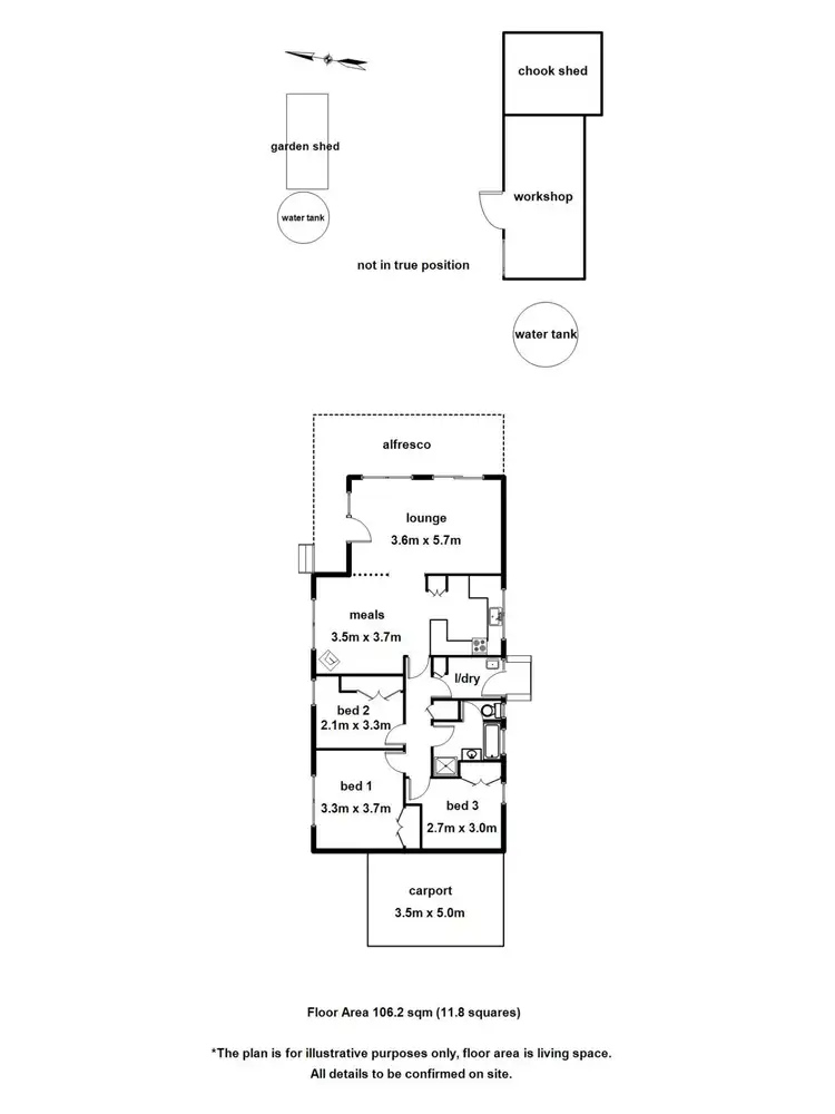 Floorplan of Homely house listing, 28 Omonia Drive, Badger Creek VIC 3777