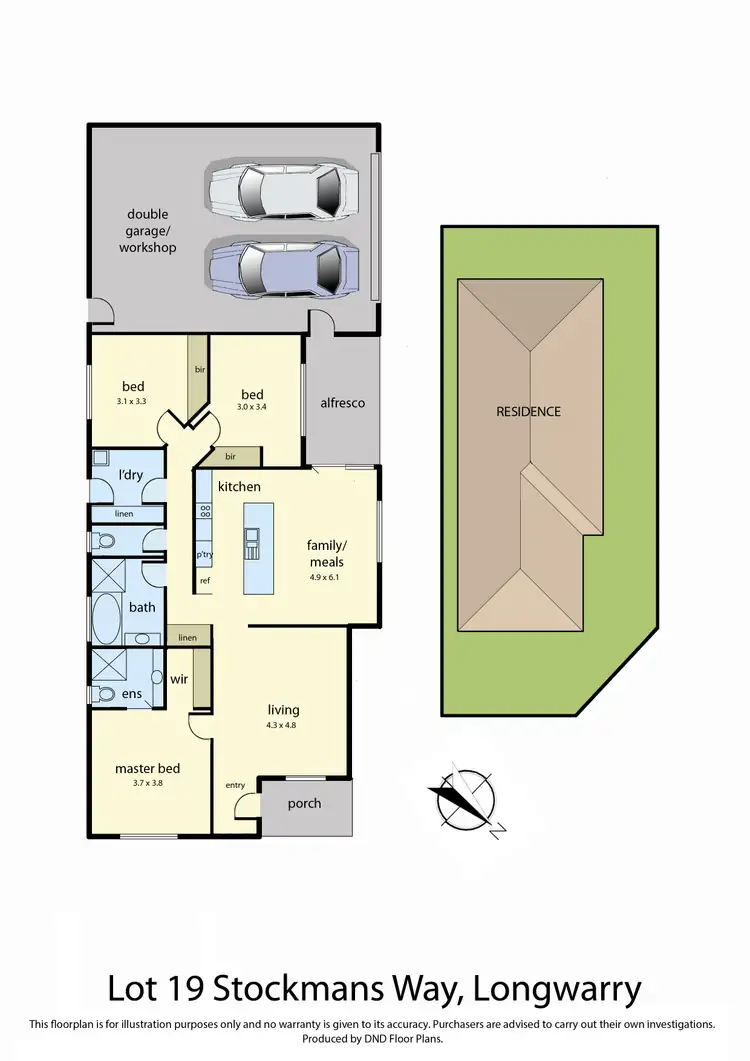 Floorplan of Homely house listing, Lot 19 Stockman Way, Longwarry VIC 3816
