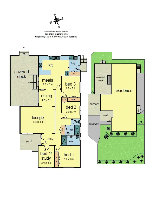 Floorplan of Homely house listing, 7 Piedmont Court, Croydon North VIC 3136