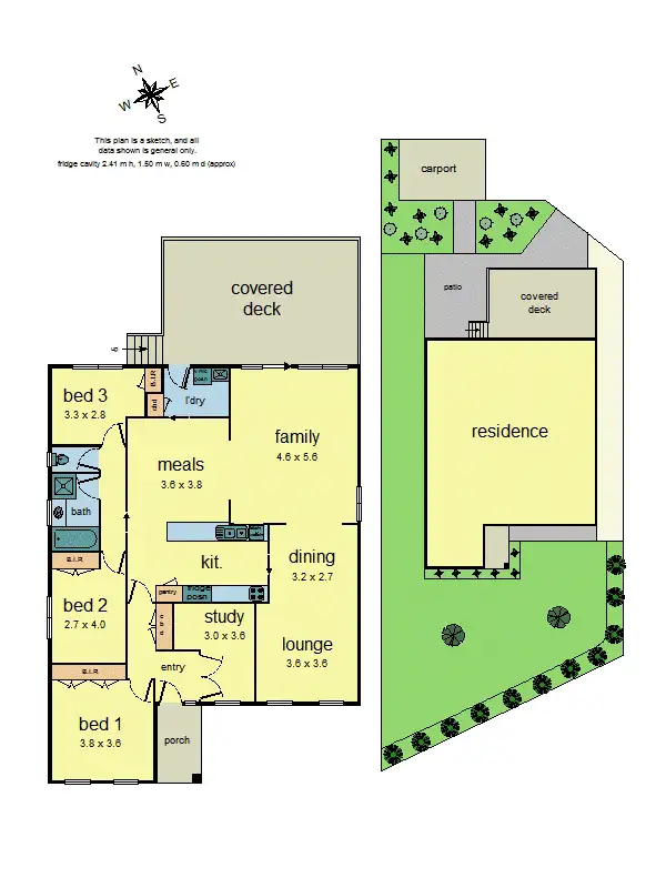 Floorplan of Homely house listing, 1/57 Hull Road, Croydon VIC 3136