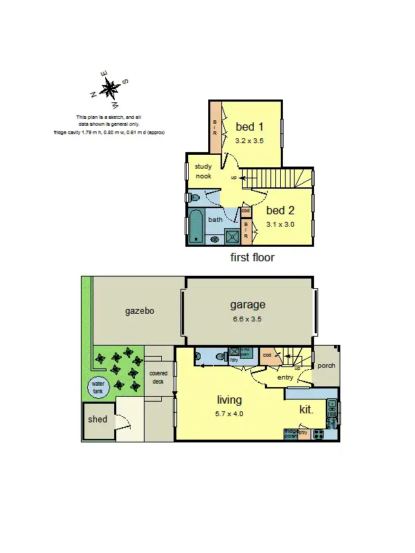 Floorplan of Homely unit listing, 3/417 Dorset Road, Croydon VIC 3136