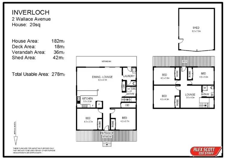 Floorplan of Homely house listing, 2 Wallace Avenue, Inverloch VIC 3996