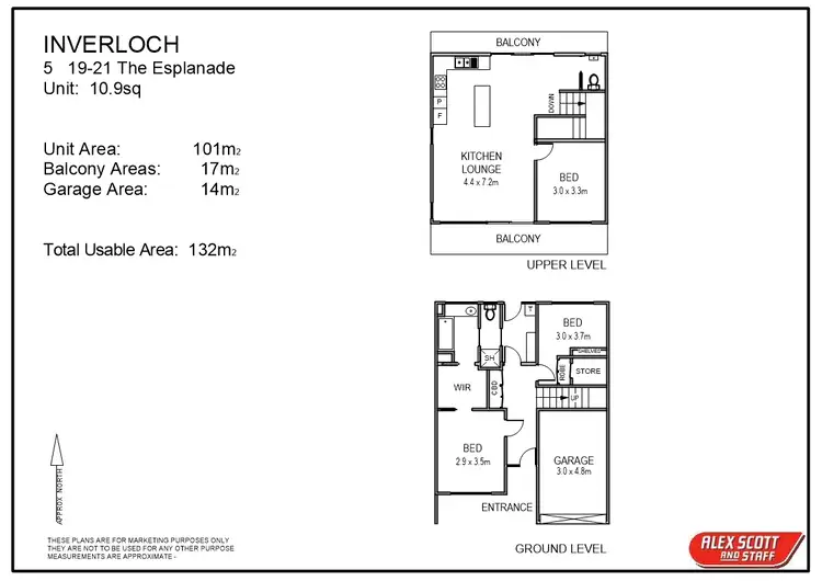 Floorplan of Homely apartment listing, 5/19-21 The Esplanade, Inverloch VIC 3996