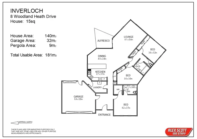 Floorplan of Homely house listing, 8 Woodland Heath Drive, Inverloch VIC 3996