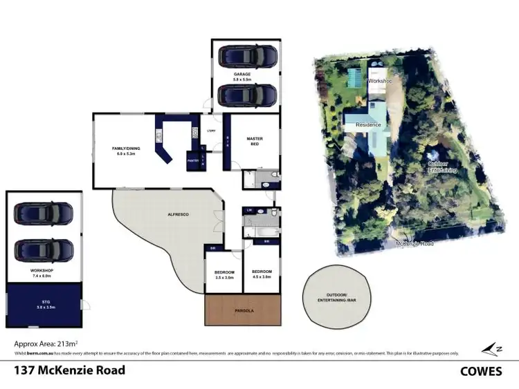 Floorplan of Homely house listing, 137 McKenzie Road, Cowes VIC 3922