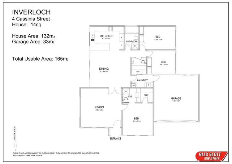 Floorplan of Homely house listing, 4 Cassinia Street, Inverloch VIC 3996