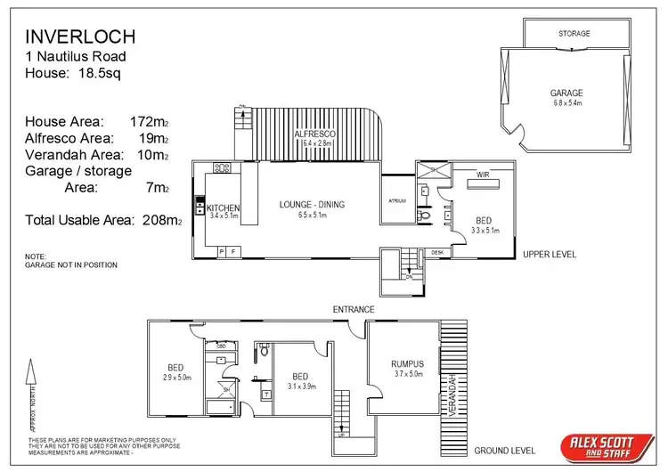 Floorplan of Homely house listing, 1 Nautilus Road, Inverloch VIC 3996