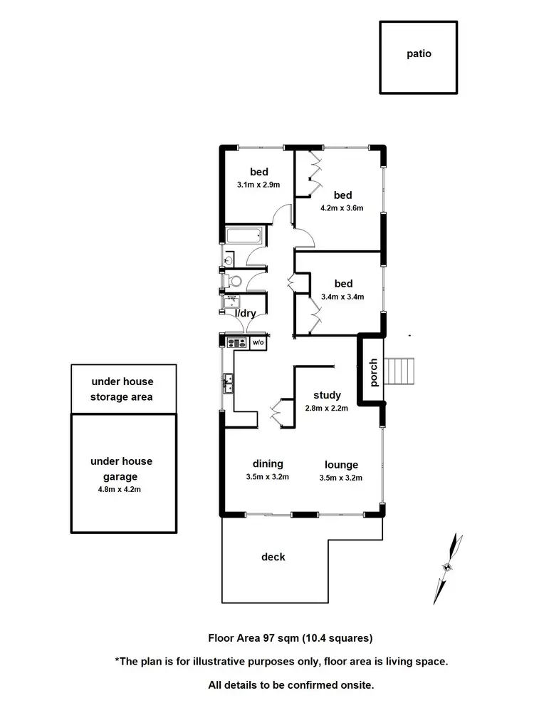 Floorplan of Homely house listing, 28 Badger Weir Road, Healesville VIC 3777