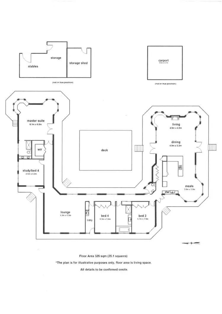 Floorplan of Homely house listing, 50 Donnellys Weir Road, Healesville VIC 3777