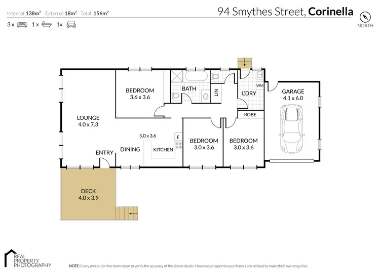 Floorplan of Homely house listing, 94 Smythe Street, Corinella VIC 3984
