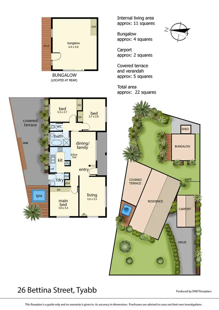Floorplan of Homely house listing, 26 Bettina Street, Tyabb VIC 3913