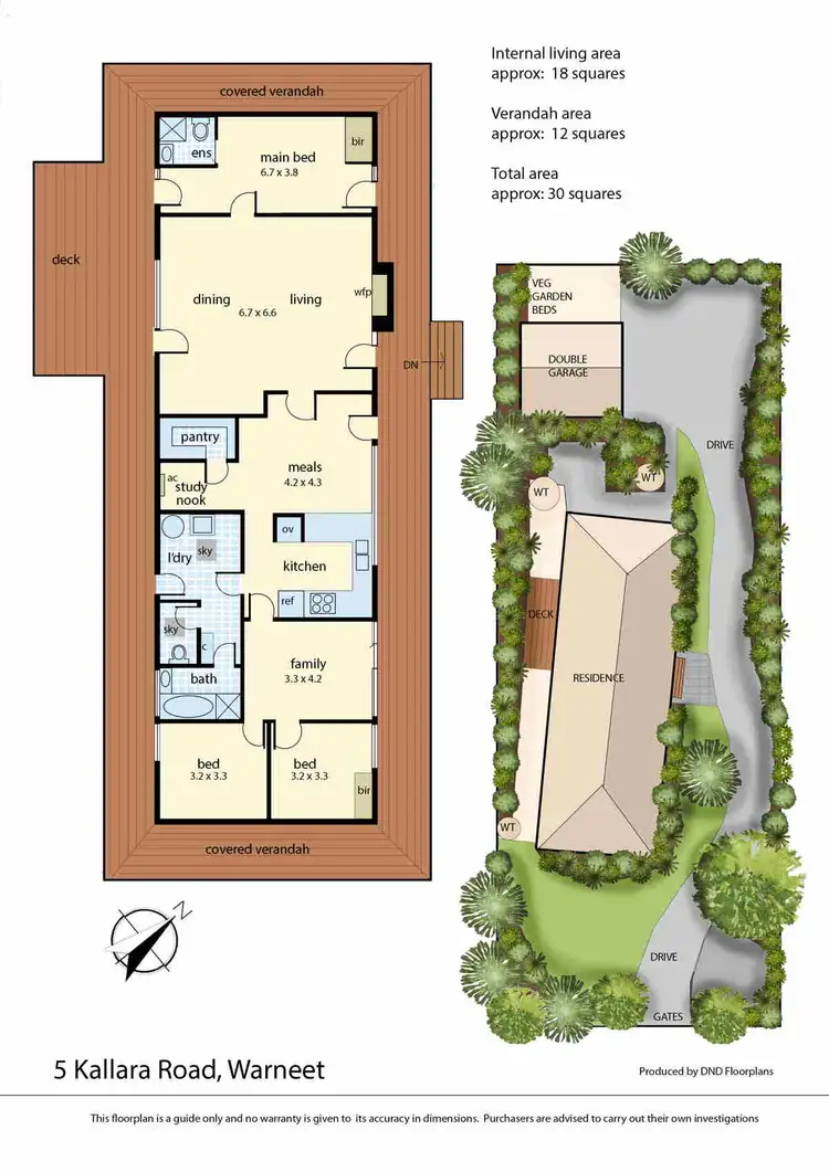 Floorplan of Homely house listing, 5 Kallara Road, Warneet VIC 3980
