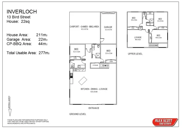 Floorplan of Homely house listing, 13 Bird Street, Inverloch VIC 3996