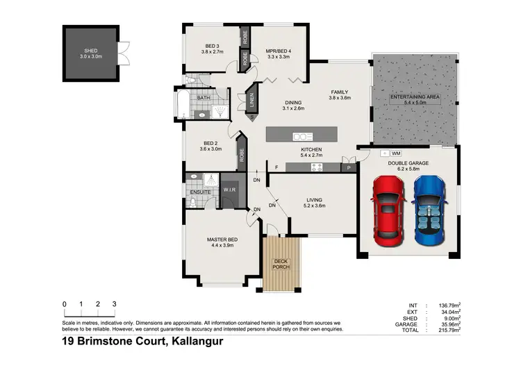 Floorplan of Homely house listing, 19 Brimstone Court, Kallangur QLD 4503