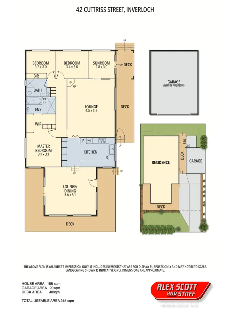 Floorplan of Homely house listing, 42 Cuttriss Street, Inverloch VIC 3996