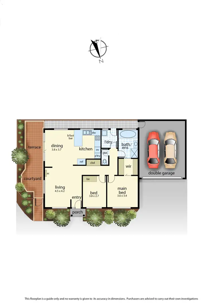 Floorplan of Homely townhouse listing, 2/2 Lawrey Street, Frankston VIC 3199